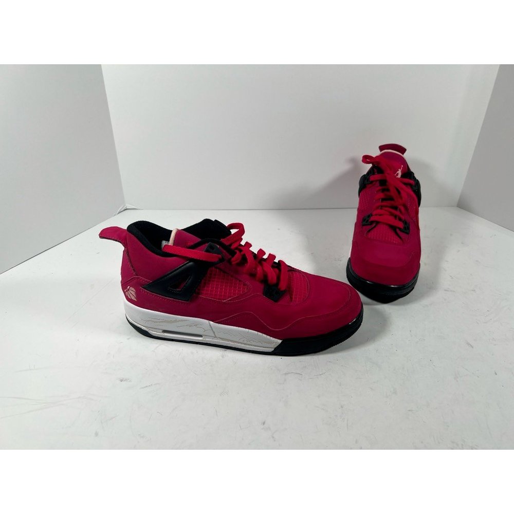 Nike Boy Air Jordan 4 Retro Gs Sneaker Athletic Pink Basketball Lace Up 7Y
